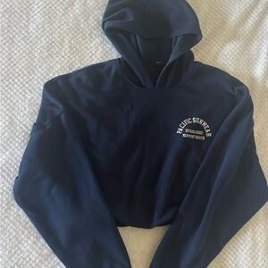 PacSun Navy Blue Hoodie Sweater